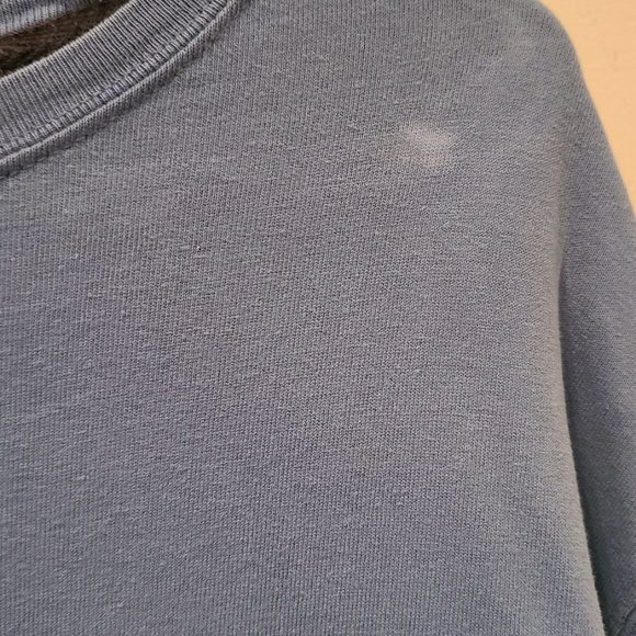 ST. JOHN'S BAY MEN'S BLUE LONG SLEEVE HERITAGE SUEDED JERSEY SIZE L LONG TALL - Picture 6 of 9